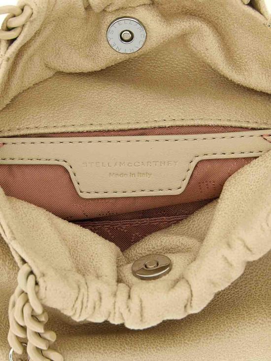 26FW 스텔라 맥카트니 팔라벨라 드로스트링 숄더백 7B0144WP04551417 BEIGE - STELLA MCCARTNEY
