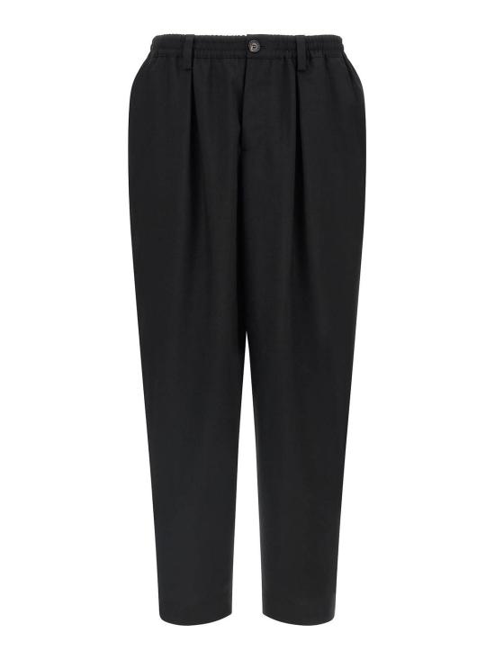 26FW 마르니 스트레이트 팬츠 PUMU0017U4UTW83900N99 Black
