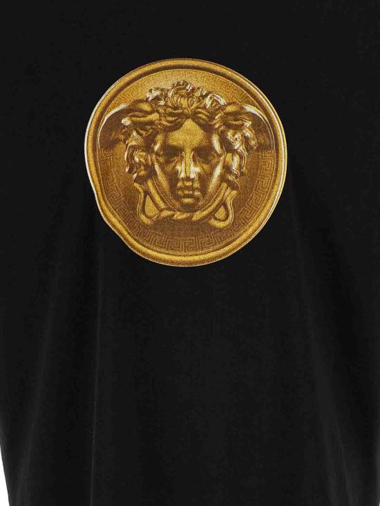 26FW 베르사체 반팔 티셔츠 10260931A187351B000 BLACK - VERSACE