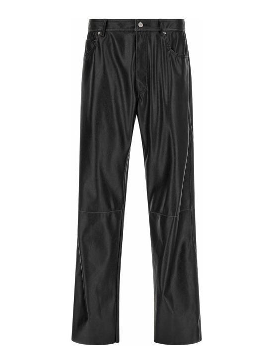 26FW MM6 메종마르지엘라 가죽 자켓 SH0LA0046M35455900 Black