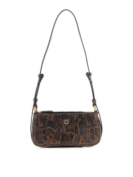26FW 핑코 숄더백 105069A3E5M16Q BROWN