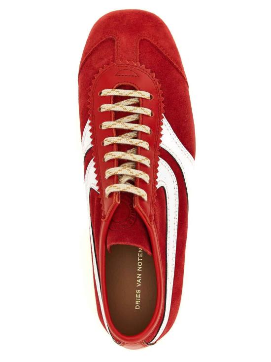 26FW 드리스 반 노튼 스니커즈 262132E20 RED - DRIES VAN NOTEN