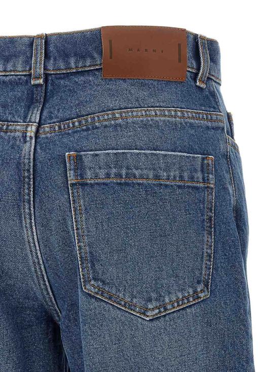 26FW 마르니 스트레이트 팬츠 PAJD0659A0USCZ3800B74 BLUE - MARNI