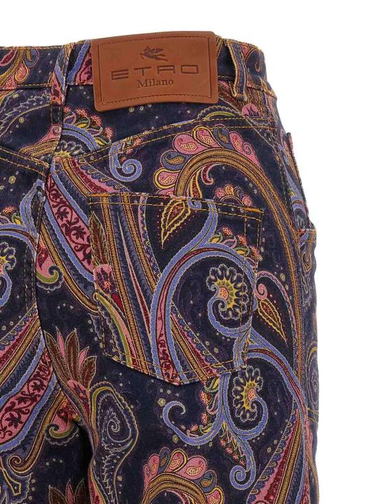 26FW 에트로 플레어 팬츠 WRNB0004AK15DX0885 MULTICOLOUR - ETRO