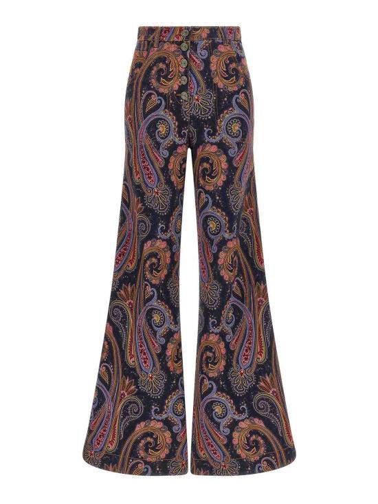 26FW 에트로 플레어 팬츠 WRNB0004AK15DX0885 MULTICOLOUR