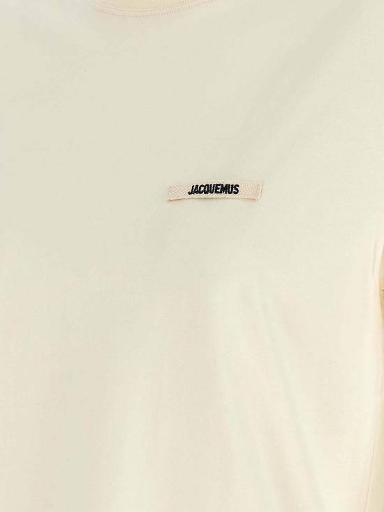 26FW 자크뮈스 반팔 티셔츠 25HTSW00550AJ00029131 BEIGE - JACQUEMUS