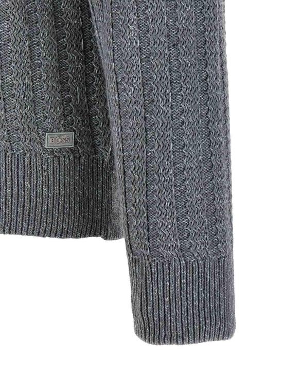 26FW 휴고보스 스웨터 50565119084 GREY - HUGO BOSS
