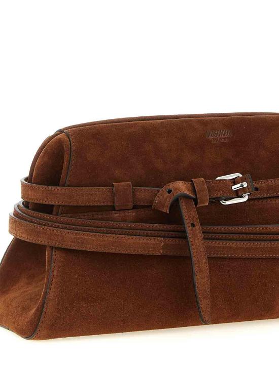26FW 모스키노 클러치/파우치 MC4049PP1POF031A Brown - MOSCHINO