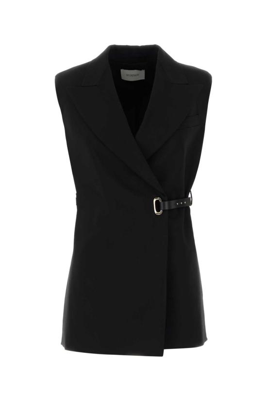 26FW 스포트막스 자켓 2622286011600 003 BLACK