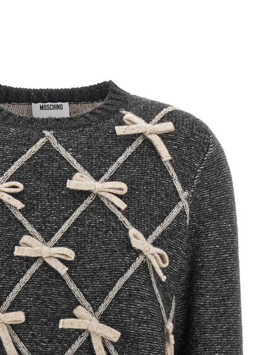 26FW 모스키노 탑 90855032500 Grey - MOSCHINO