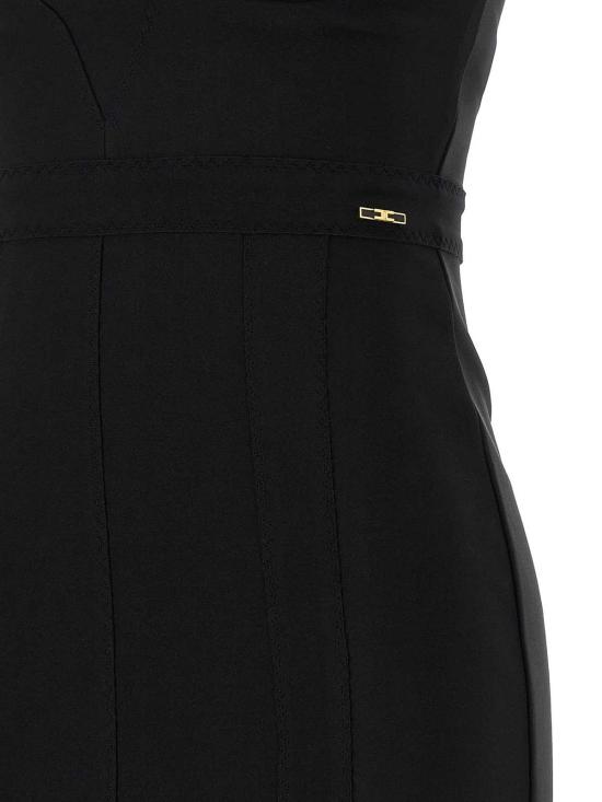 26FW 엘리자베타프랜치 미디 원피스 AB98566E2110 Black - ELISABETTA FRANCHI