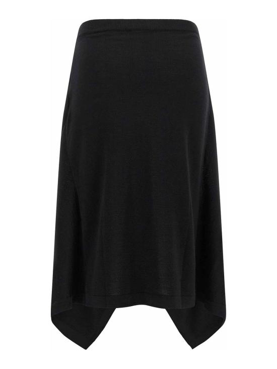26FW 르메르 미디 스커트 SK1082LK1063BK999 BLACK - LEMAIRE