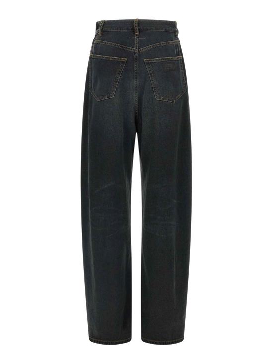 26FW MM6 메종마르지엘라 플레어 팬츠 S52LA0257M30064962 BLUE - MM6 MAISON MARGIELA
