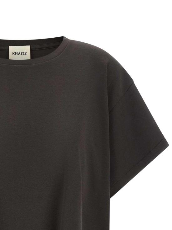26FW 케이트 반팔 티셔츠 183E16 GREY - KHAITE