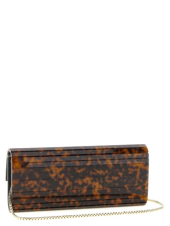 26FW 지미추 클러치/파우치 SWEETIEGNFTORTOISESHELL Beige - JIMMY CHOO