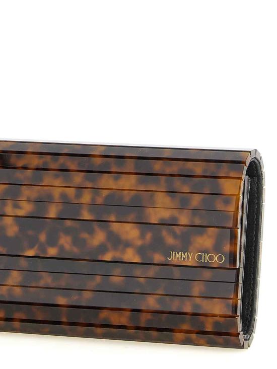 26FW 지미추 클러치/파우치 SWEETIEGNFTORTOISESHELL Beige - JIMMY CHOO