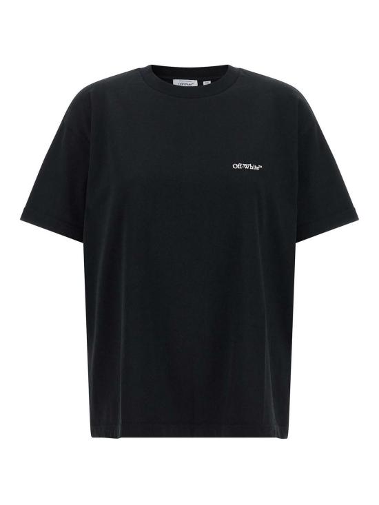 26FW 오프화이트 반팔 티셔츠 2FA00644TW036 BLACK