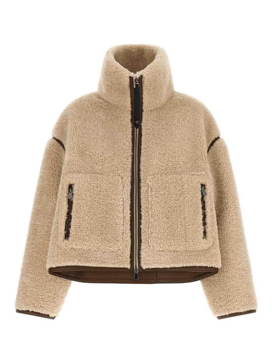 26FW 핑코 무스탕 107167A3FJZL3 BEIGE