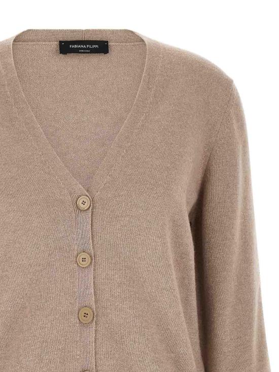 26FW 파비아나 필리피 가디건 MAD216F384M2810165 BEIGE - FABIANA FILIPPI