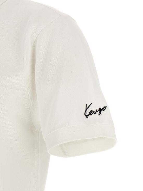 26FW 겐조 폴로 티셔츠 FG65PO1594PU02 White - KENZO