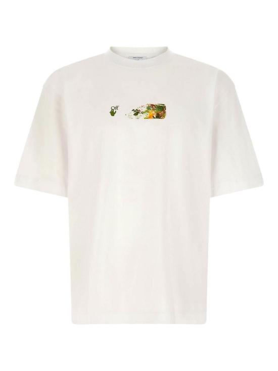 26FW 오프화이트 반팔 티셔츠 OMAA120F26JER00D10100 White