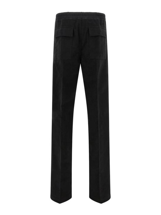 26FW 릭 오웬스 트레이닝/조거 팬츠 RU02F4378TB09 Black - RICK OWENS