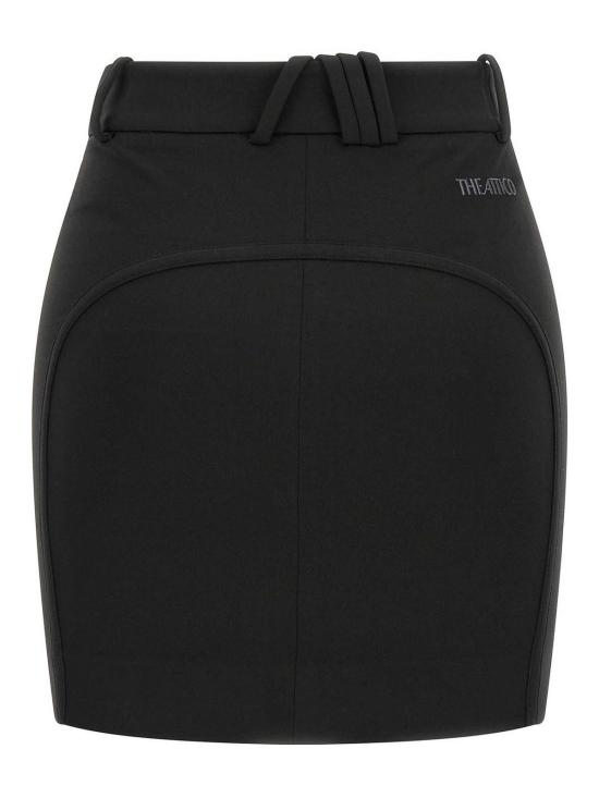 26FW 디 아티코 미디 스커트 261WCR00158VVP002AA100 BLACK - THE ATTICO