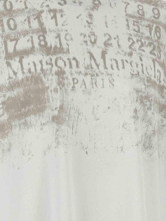 26FW 마르지엘라 뉴메릭 로고 오버사이즈 코튼 티셔츠 S50GC0737S24607857 GREY - MAISON MARGIELA