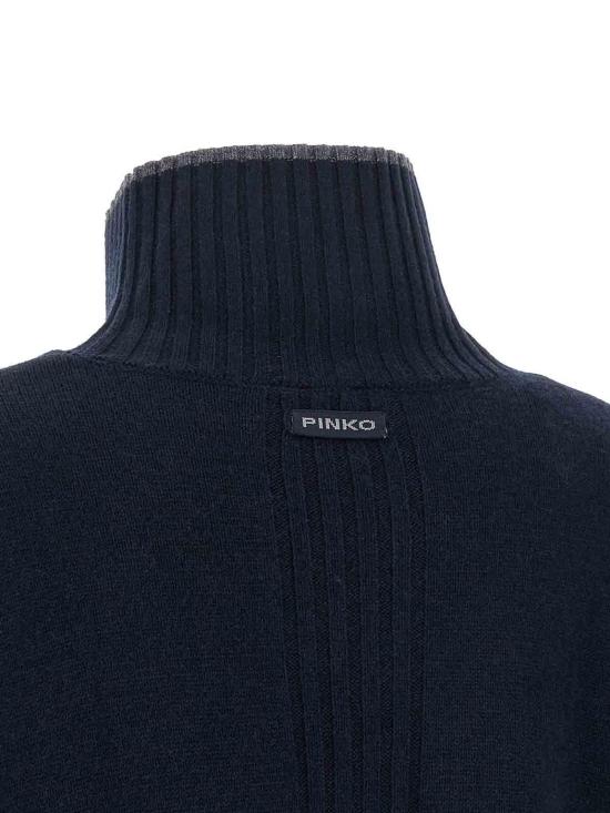 26FW 핑코 터틀넥 105446A3G1G02 Blue - PINKO