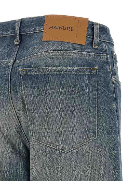 26FW 하이쿠레 플레어 팬츠 HEW03373DF206L0945 BLUE - HAIKURE