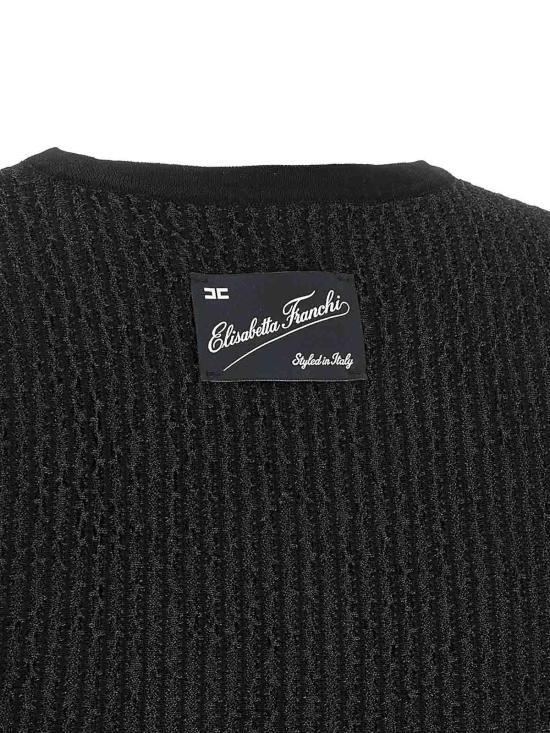26FW 엘리자베타프랜치 민소매 티셔츠 TK01S66E2110 BLACK - ELISABETTA FRANCHI
