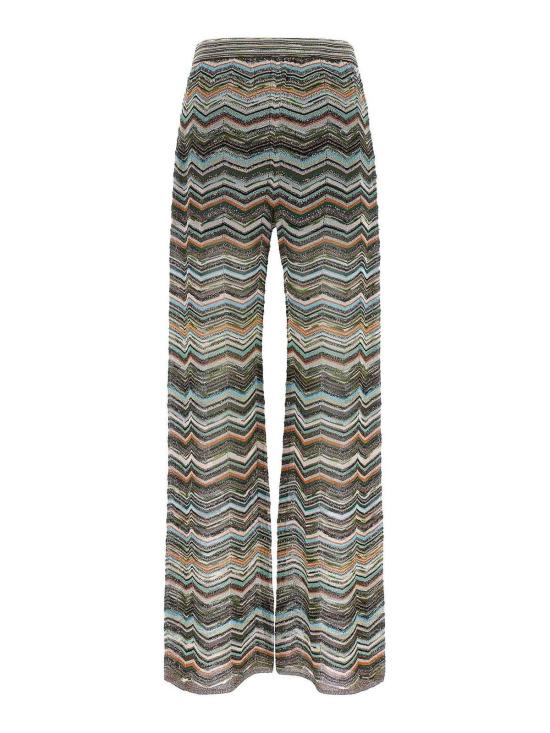 26FW 미소니 팔라초 팬츠 DS26WI0KBK01KSSMSPO Multicolour - MISSONI