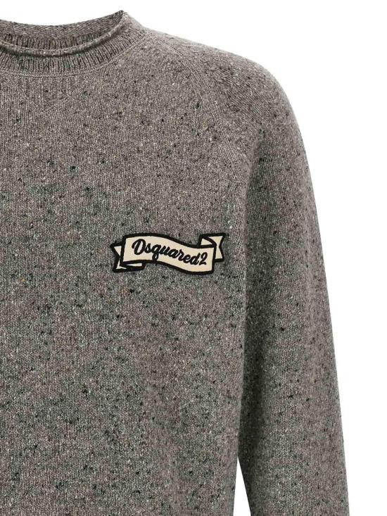 26FW 디스퀘어드2 스웨터 S74HA1668D13233860 GREY - DSQUARED2
