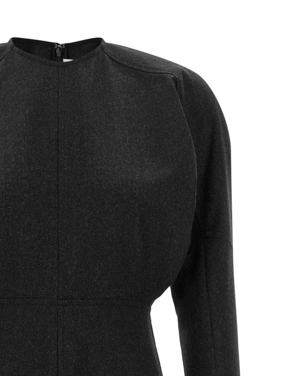 26FW 빅토리아 베컴 롱 원피스 1124WDR005231FDARKGREYMELANGE - VICTORIA BECKHAM