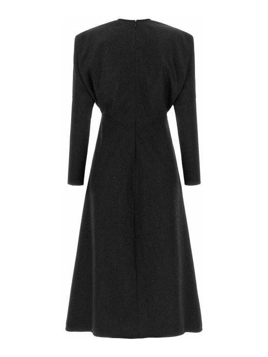 26FW 빅토리아 베컴 롱 원피스 1124WDR005231FDARKGREYMELANGE - VICTORIA BECKHAM