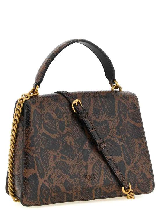 26FW 핑코 토트백 100066A3E5M16Q BROWN - PINKO