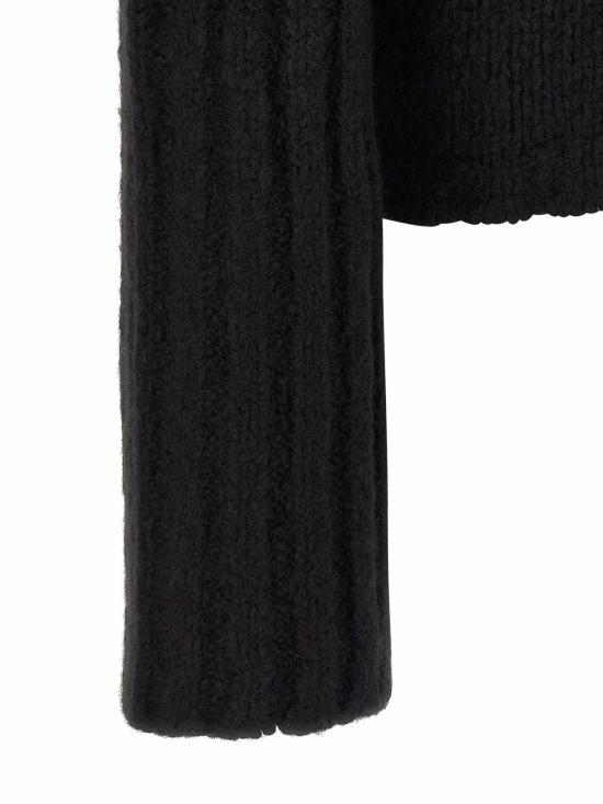 26FW 릭 오웬스 스웨터 RU02F4631KWSSE09 BLACK - RICK OWENS