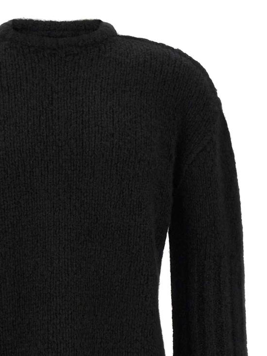 26FW 릭 오웬스 스웨터 RU02F4631KWSSE09 BLACK - RICK OWENS