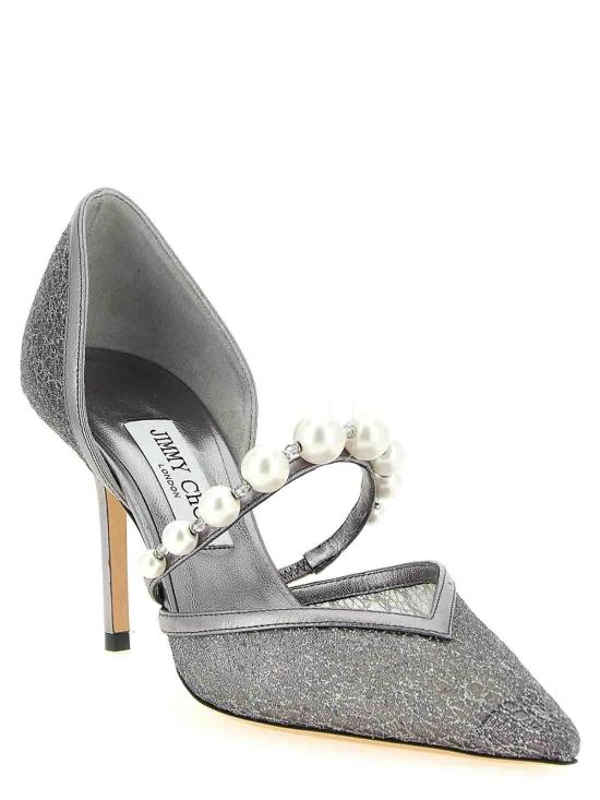 26FW 지미추 힐/펌프스 AURELIE85QKGANTHRACITEWHITE GREY - JIMMY CHOO