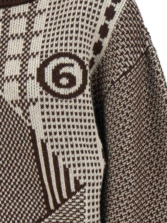 26FW MM6 메종마르지엘라 터틀넥 S62DA0108M13354001J BROWN - MM6 MAISON MARGIELA