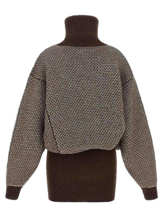 26FW MM6 메종마르지엘라 터틀넥 S62DA0108M13354001J BROWN - MM6 MAISON MARGIELA