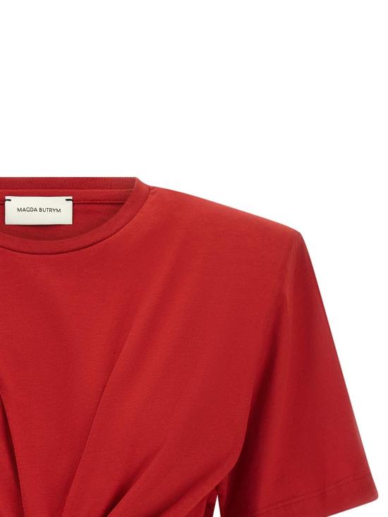 26FW 마그다뷰트림 반팔 티셔츠 313726RED - MAGDA BUTRYM