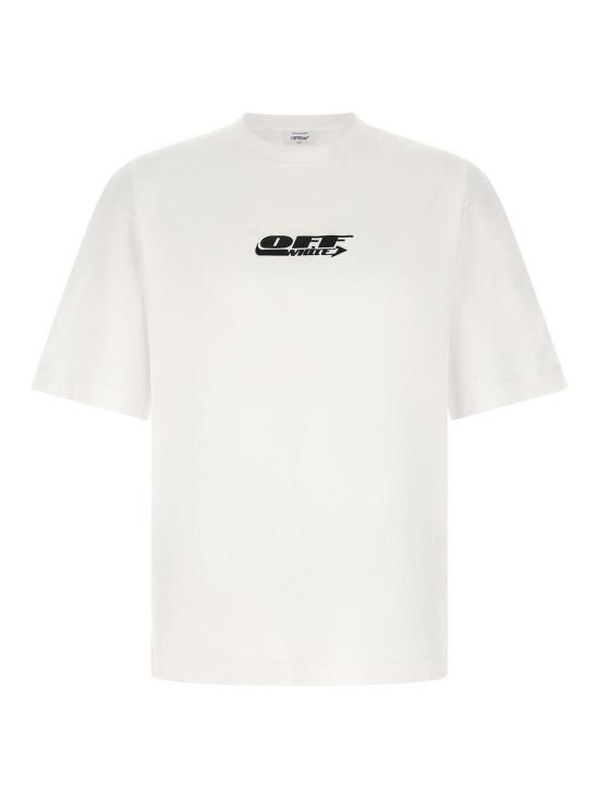 26FW 오프화이트 반팔 티셔츠 OMAA120F26JER00C10100 White