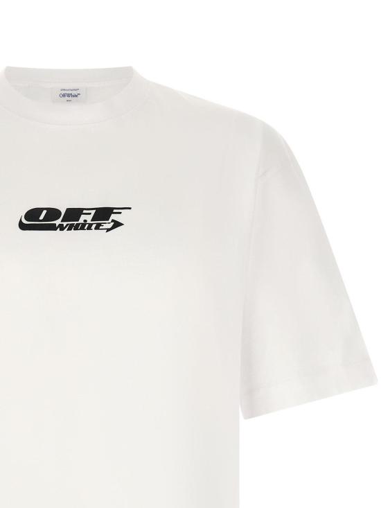 26FW 오프화이트 반팔 티셔츠 OMAA120F26JER00C10100 White - OFF WHITE