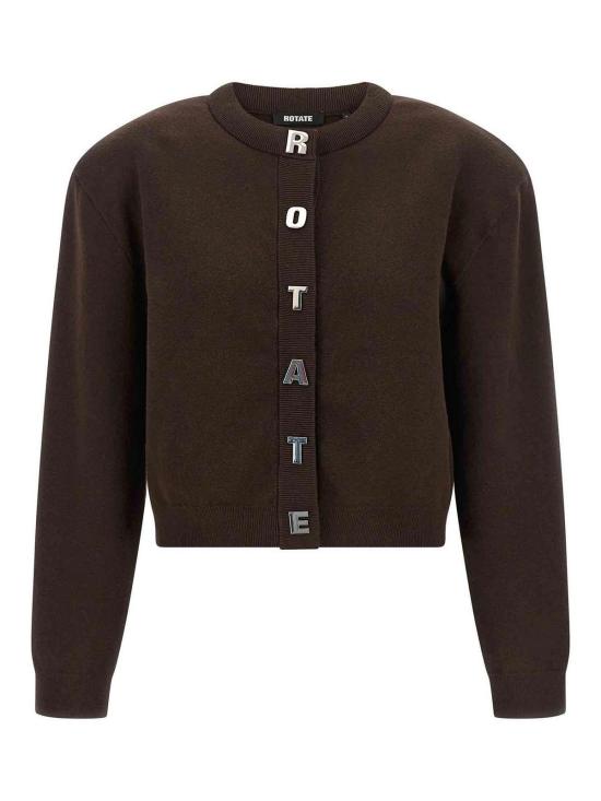 26FW 로테이트 바이 크리스텐슨 가디건 113854E18 BROWN