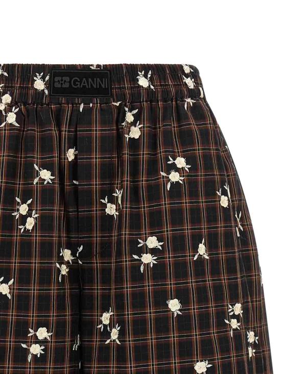 26FW 가니 숏팬츠 A1110089ZX8 Brown - GANNI