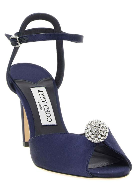 26FW 지미추 힐/펌프스 SACORA85WCZMARINECRYSTAL BLUE - JIMMY CHOO