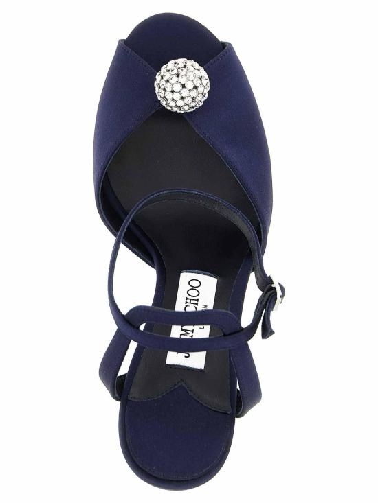 26FW 지미추 힐/펌프스 SACORA85WCZMARINECRYSTAL BLUE - JIMMY CHOO