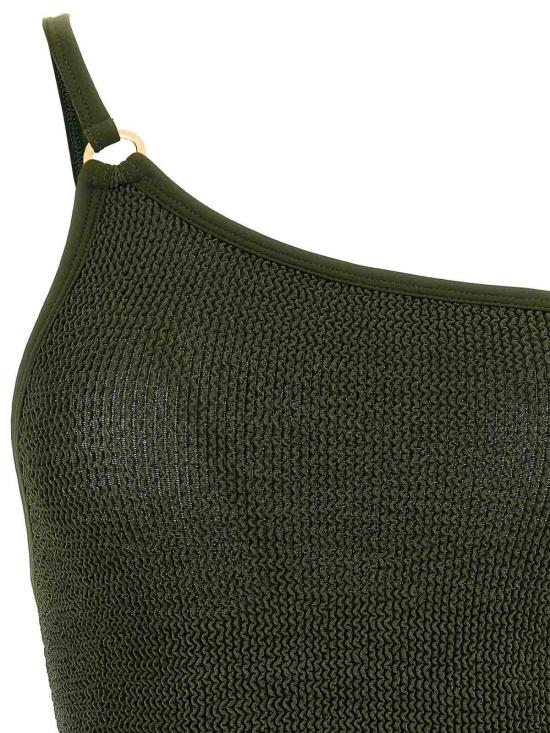 26FW 훈자 지 원피스 CLARASWIMMETALLICKHAKI Green - HUNZA G