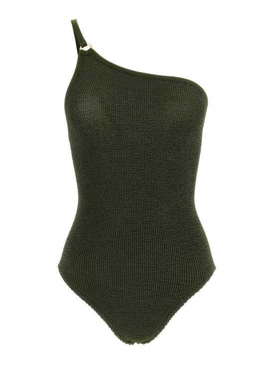 26FW 훈자 지 원피스 CLARASWIMMETALLICKHAKI Green